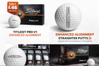 Titleist Pro V1 Golf Balls – Enhanced Alignment | Premium Tour Performance (Dozen)