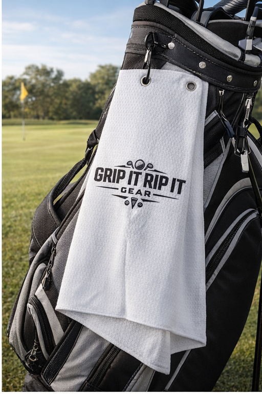 Grip It Rip It Golf Towel – Premium Microfiber Golf Bag Towel