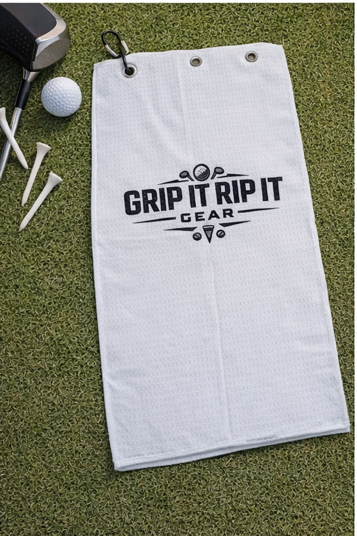 Grip It Rip It Golf Towel – Premium Microfiber Golf Bag Towel