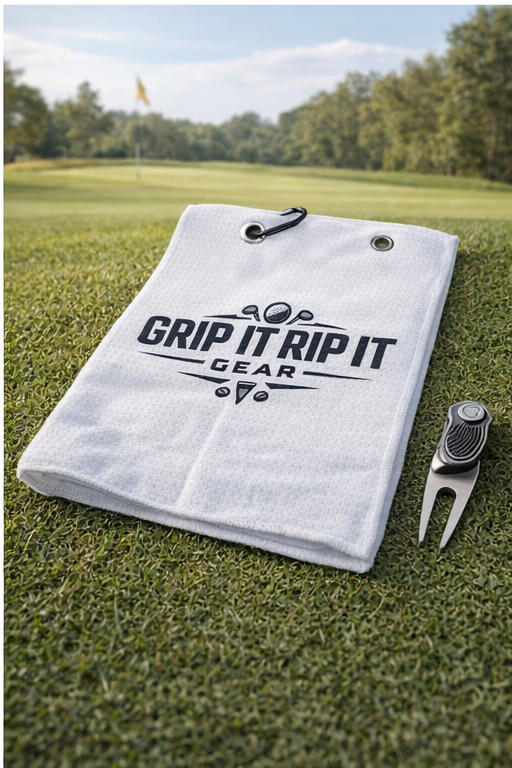 Grip It Rip It Golf Towel – Premium Microfiber Golf Bag Towel